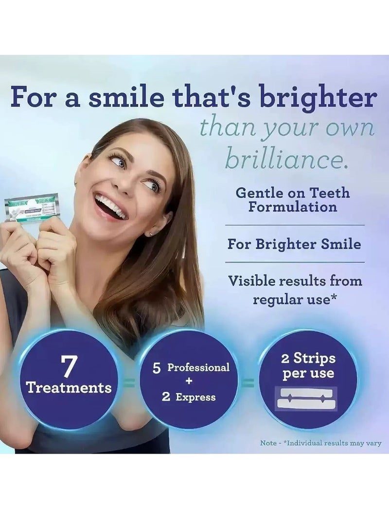 Teeth Whitening Strips - 7-Day Treatment with Non-Slip, Dry Strip Technology - Whitening Designed with Care for a Brighter Smile - Image 2
